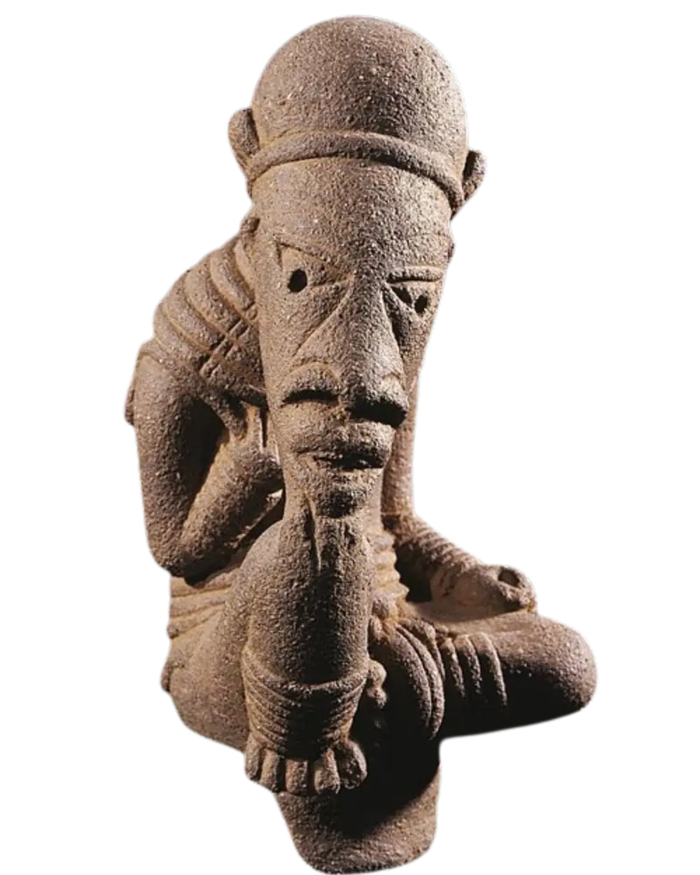Nok terracotta sculpture head