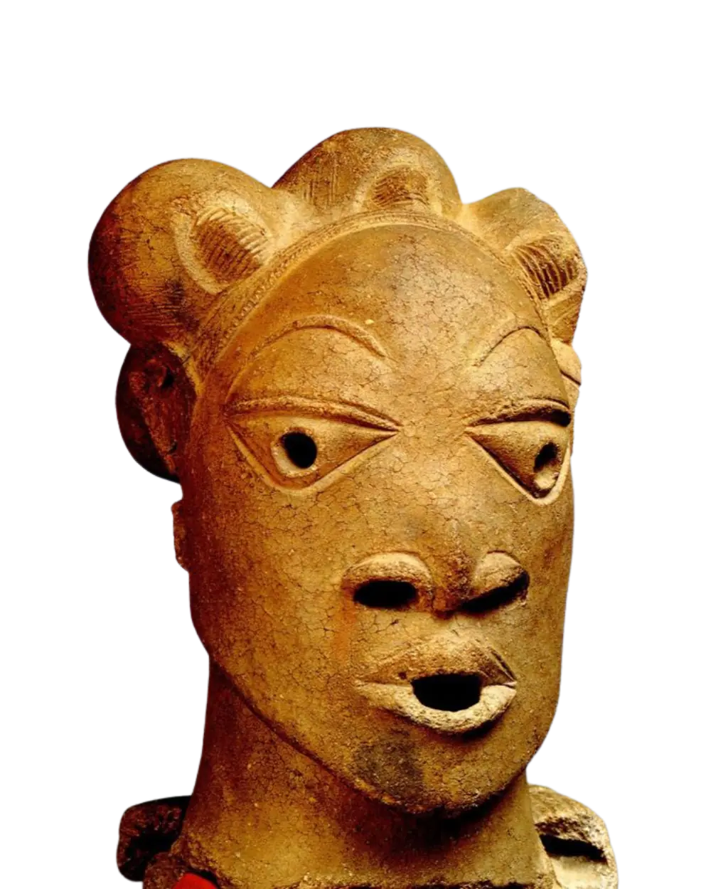 Ancient African terracotta figure